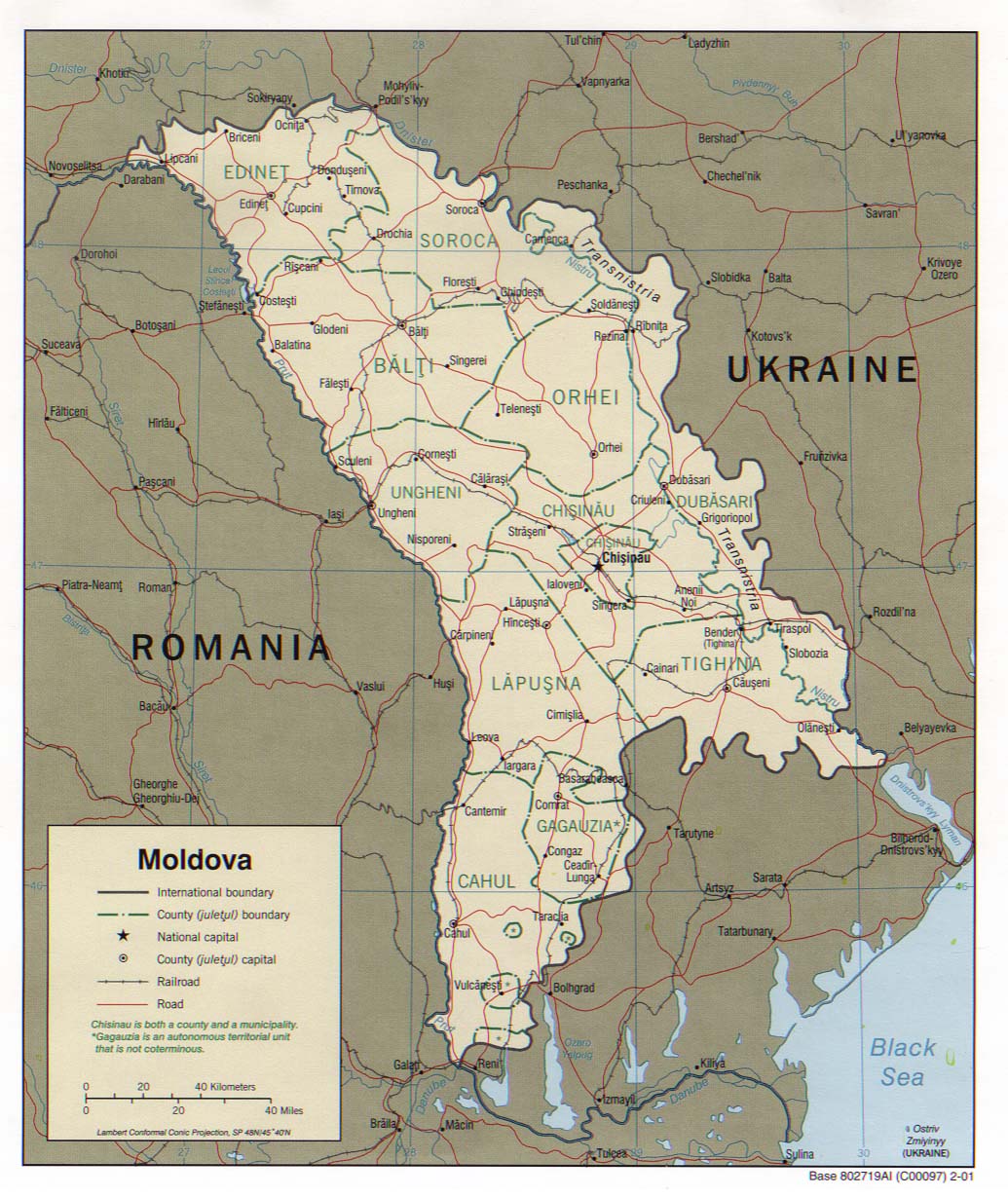 moldova map romania ukraine